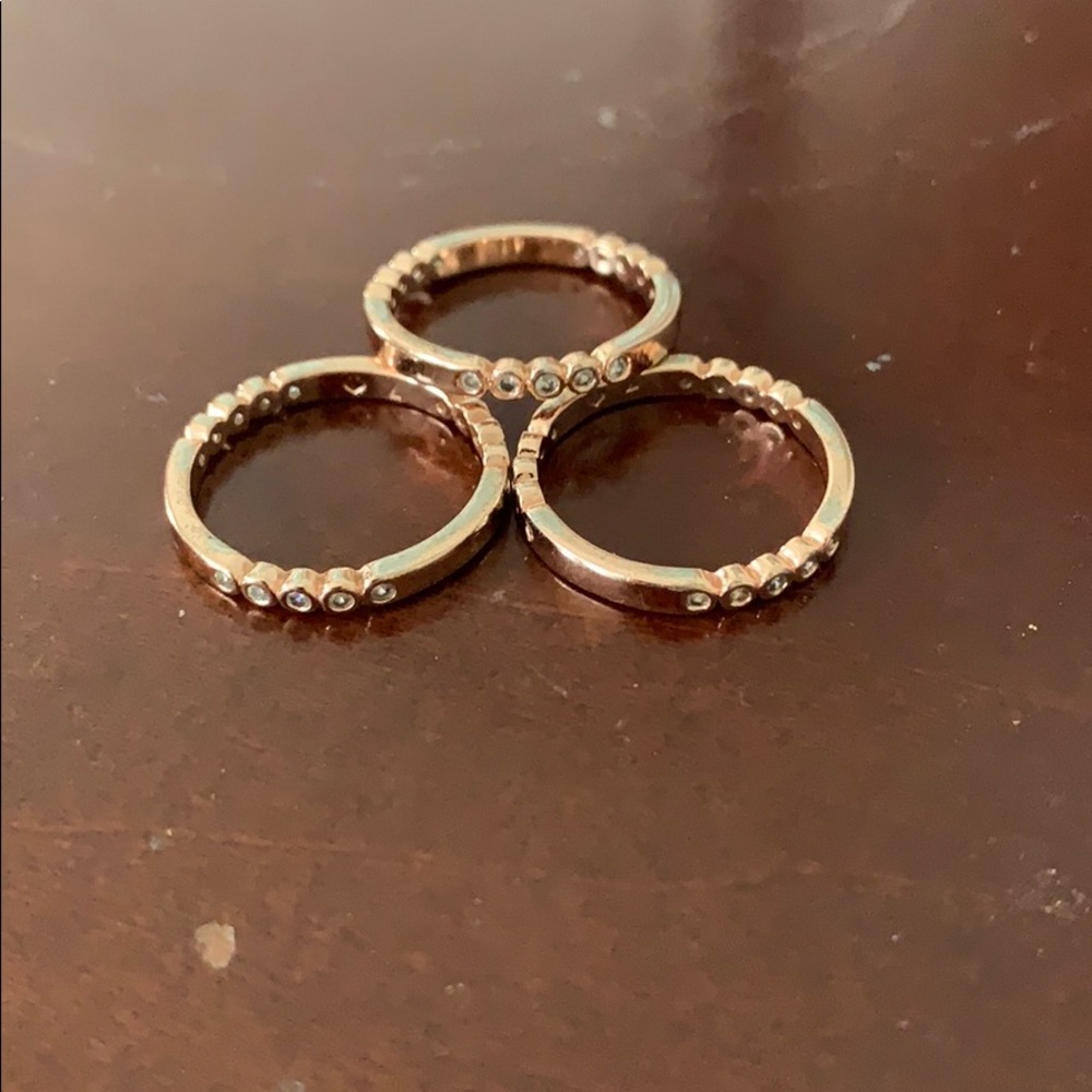 Kate spade stack rings